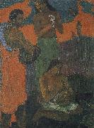 Paul Gauguin Motherly love oil on canvas